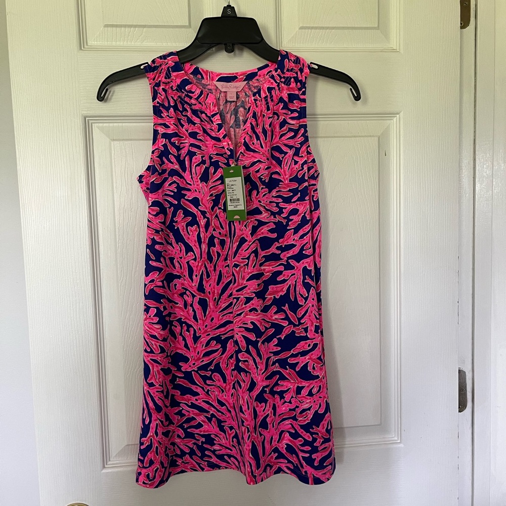 NWT Lilly Pulitzer Girls Mini Essie Dress, size L